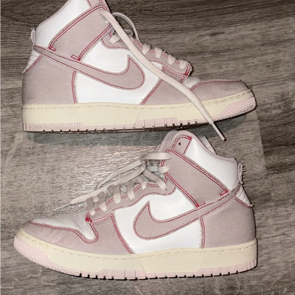Nike Dunk High 1985 Barely Rose Denim